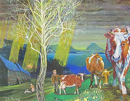 On a Farmstead by Peter Rex Tarrant - Auction record, sale price, and art valuation. Compare with similar artists and explore comparable artworks.