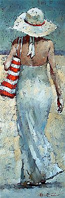 Sample artwork by Andre Kohn (Born 1972), known for portrait, figure, desert landscape and native american figure painting - View similar artists and auction records