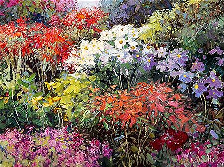 Garden Section by Kent Wallis - Auction record, sale price, and art valuation. Compare with similar artists and explore comparable artworks.