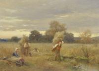 “Clearing a Reed Bed near Malvern”