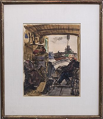 Portrait of C. F. Daubigny