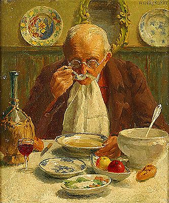 De lekkere maaltijd by Henry Kokken - Auction record, sale price, and art valuation. Compare with similar artists and explore comparable artworks.