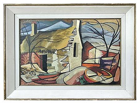 Irish Cottage by Marian (Bragg) Jeffares - Auction record, sale price, and art valuation. Compare with similar artists and explore comparable artworks.