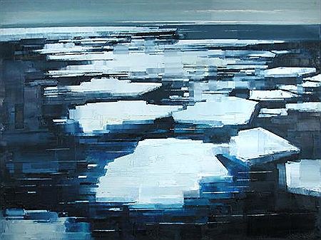 Ice floes in the Halley Bay, Weddell Sea, Antarctica by David Smith - Auction record, sale price, and art valuation. Compare with similar artists and explore comparable artworks.