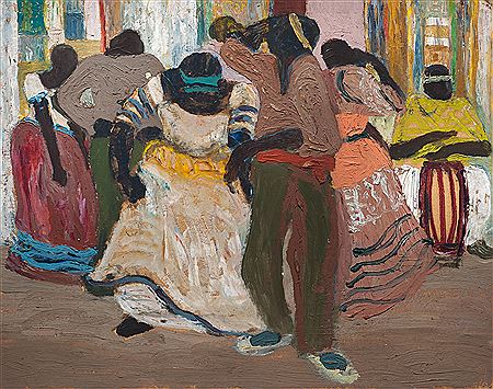 Candombe by Juan Carlos Figari - Auction record, sale price, and art valuation. Compare with similar artists and explore comparable artworks.