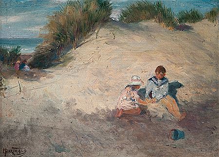 Niños en las dunas