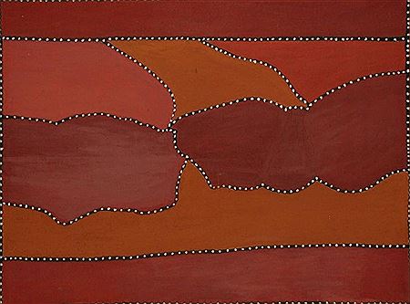 Sample artwork by Beerbee Mungnari (Born 1933), known for aboriginal painting - View similar artists and auction records
