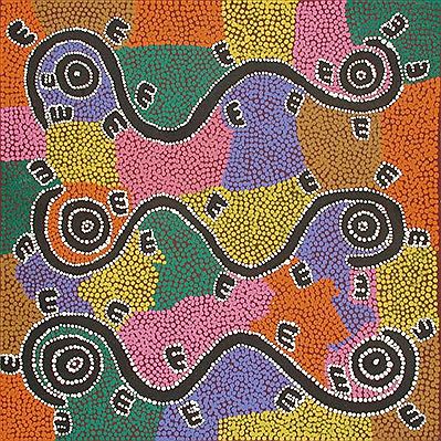 Sample artwork by Eunice Napangardi (c.1950 - 2005), known for aboriginal art - View similar artists and auction records
