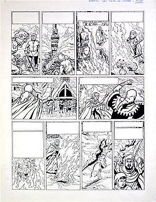 Lefranc Planche originale