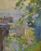 Vue de Montmartre à Paris, 1912