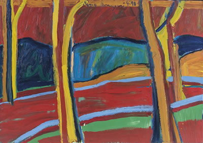 "Paysage Rouge" by Rima Amyuni - Auction record, sale price, and art valuation. Compare with similar artists and explore comparable artworks.