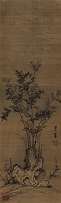 BAMBOO AND ROCK