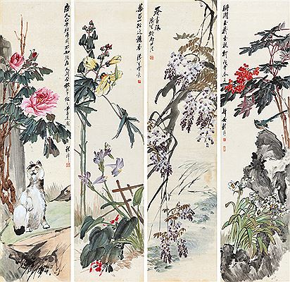 BIRD AND FLOWER (4)