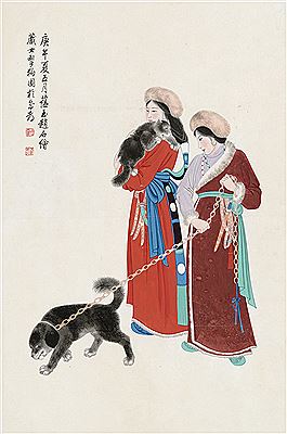 Sample artwork by Yunyu Zhao (1916 - 2003), known for painting - View similar artists and auction records
