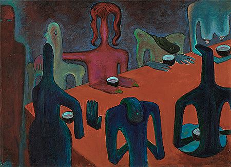 LAST SUPPER I by Guodong Feng - Auction record, sale price, and art valuation. Compare with similar artists and explore comparable artworks.