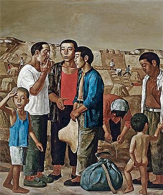 Sample artwork by Jianwei Duan (Born 1961), known for paintings - View similar artists and auction records