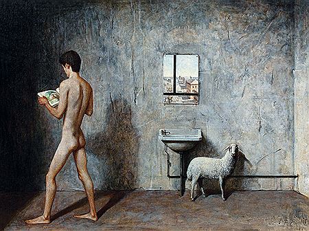 Sample artwork by An Ai (Born 1963), known for painting - View similar artists and auction records