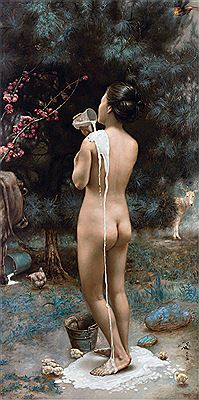 Sample artwork by Jinghu Ma (Born 1974), known for painting - View similar artists and auction records
