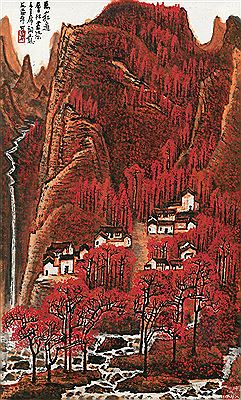 THOUSANDS OF MOUNTAINS IN AUTUMN