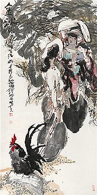 Sample artwork by Zengya Zhong (Born 1940), known for painting - View similar artists and auction records