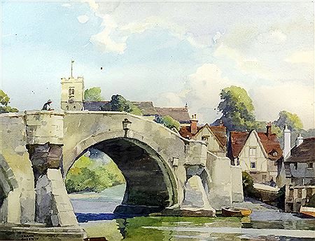 "Aylesford Bridge", "High Street, Tronbridge", and "The Medway at Rochester"(3) by Frank Sherwin - Auction record, sale price, and art valuation. Compare with similar artists and explore comparable artworks.