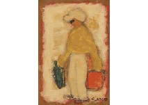 Figure holding bottle