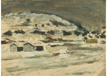 Snowscape in Sakaide by Chutsu Imanishi - Auction record, sale price, and art valuation. Compare with similar artists and explore comparable artworks.