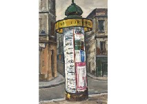 Colonne d'affiches by Takanori Ogisu - Auction record, sale price, and art valuation. Compare with similar artists and explore comparable artworks.