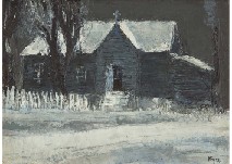 Church in the Snow