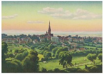View of Autun(France Bregogne)