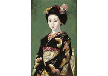 Maiko Dancer Standing figure