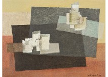 TAVOLO NERO E GRIGIO