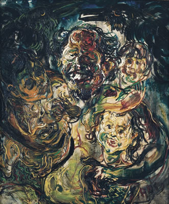 Affandi and Grandchildren