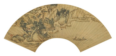 Riding a Boat to Visit a Friend by Huan Chen - Auction record, sale price, and art valuation. Compare with similar artists and explore comparable artworks.