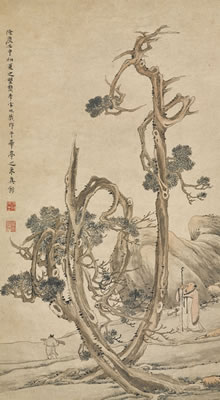 Scholar under Locust