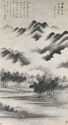 Landscape after Dong Qichang