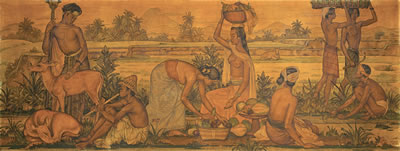 Sample artwork by Rudolf Bonnet (1895 - 1978), known for portrait, figure and genre painting - View similar artists and auction records