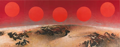 MIDNIGHT SUN III (5) by Kuosung Liu - Auction record, sale price, and art valuation. Compare with similar artists and explore comparable artworks.