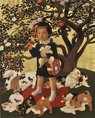 Naoko Singing in the Garden of GYOSHU