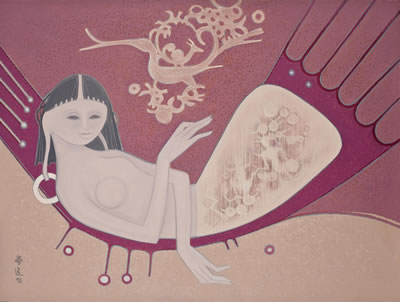 Girl in Hammock