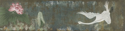 Lotus Pond by A Hai - Auction record, sale price, and art valuation. Compare with similar artists and explore comparable artworks.