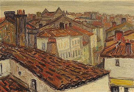 Sample artwork by Jean Finazzi (1920 - 1971), known for paintings - View similar artists and auction records