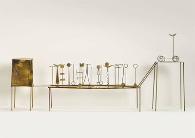 Sample artwork by Fausto Melotti (1901 - 1986), known for constructions, wire sculpture, abstraction - View similar artists and auction records