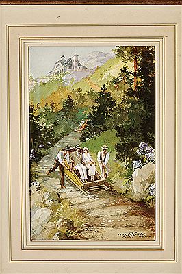 Madeira - downhill in toboggan sledges