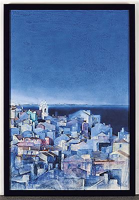 Sem título (Vista de Lisboa) by Paulo Ossiao - Auction record, sale price, and art valuation. Compare with similar artists and explore comparable artworks.