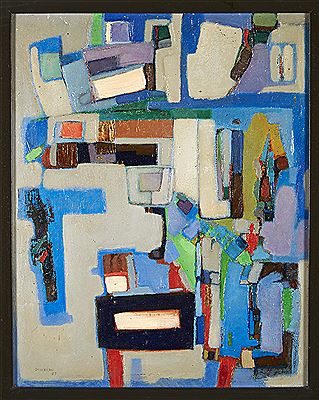Sample artwork by Mario Dionisio (1916 - 1993), known for painting - View similar artists and auction records