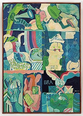 Sample artwork by Eduardo Batarda (Born 1943), known for painting - View similar artists and auction records