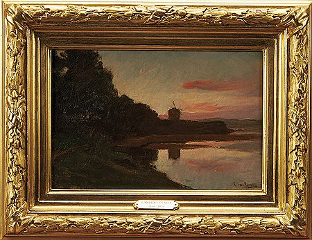 Sample artwork by Candido Da Cunha (1866 - 1926), known for atmospheric landscape painting, poster art - View similar artists and auction records
