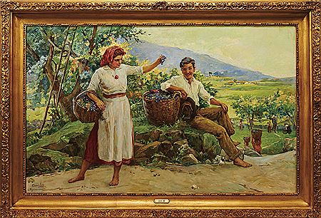 Sample artwork by Acacio Lino (1878 - 1956), known for painting - View similar artists and auction records