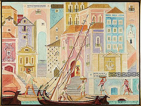 "Lisbon and the Tagus river"